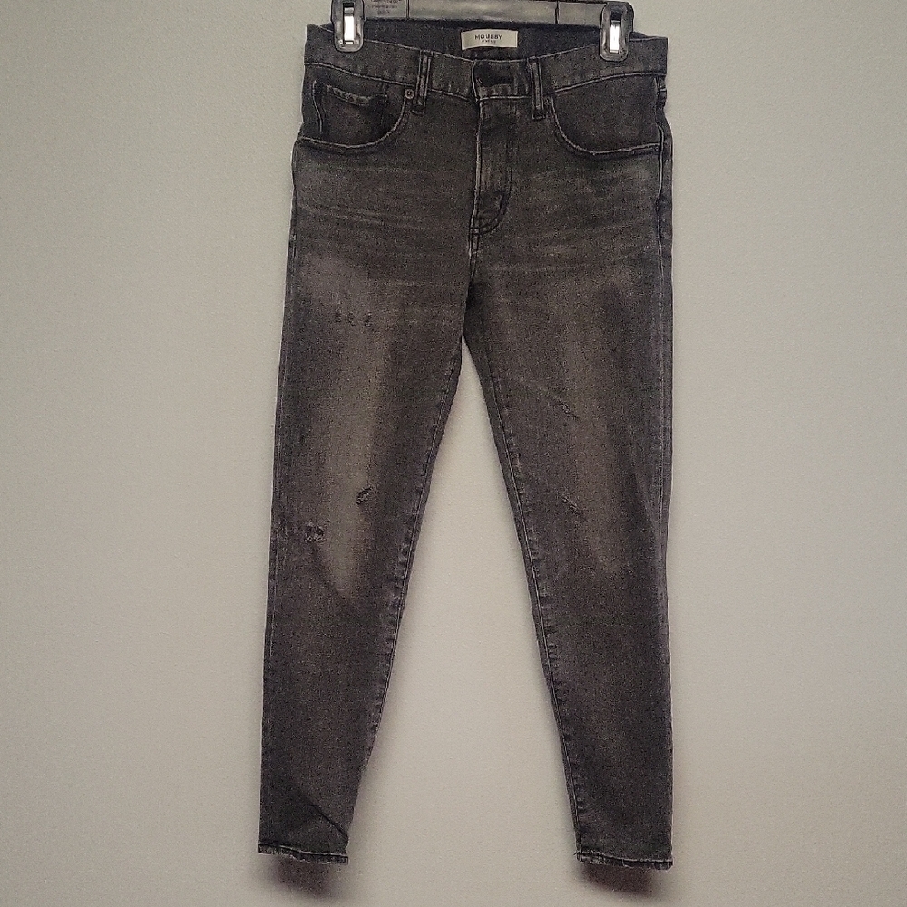 Moussy Dark Gray Skinny Jeans